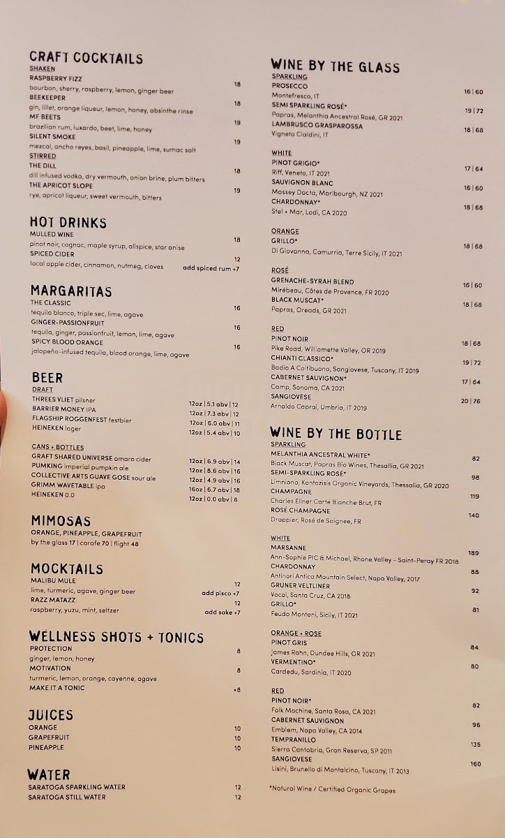 Malibu Farm Menu - Image 6